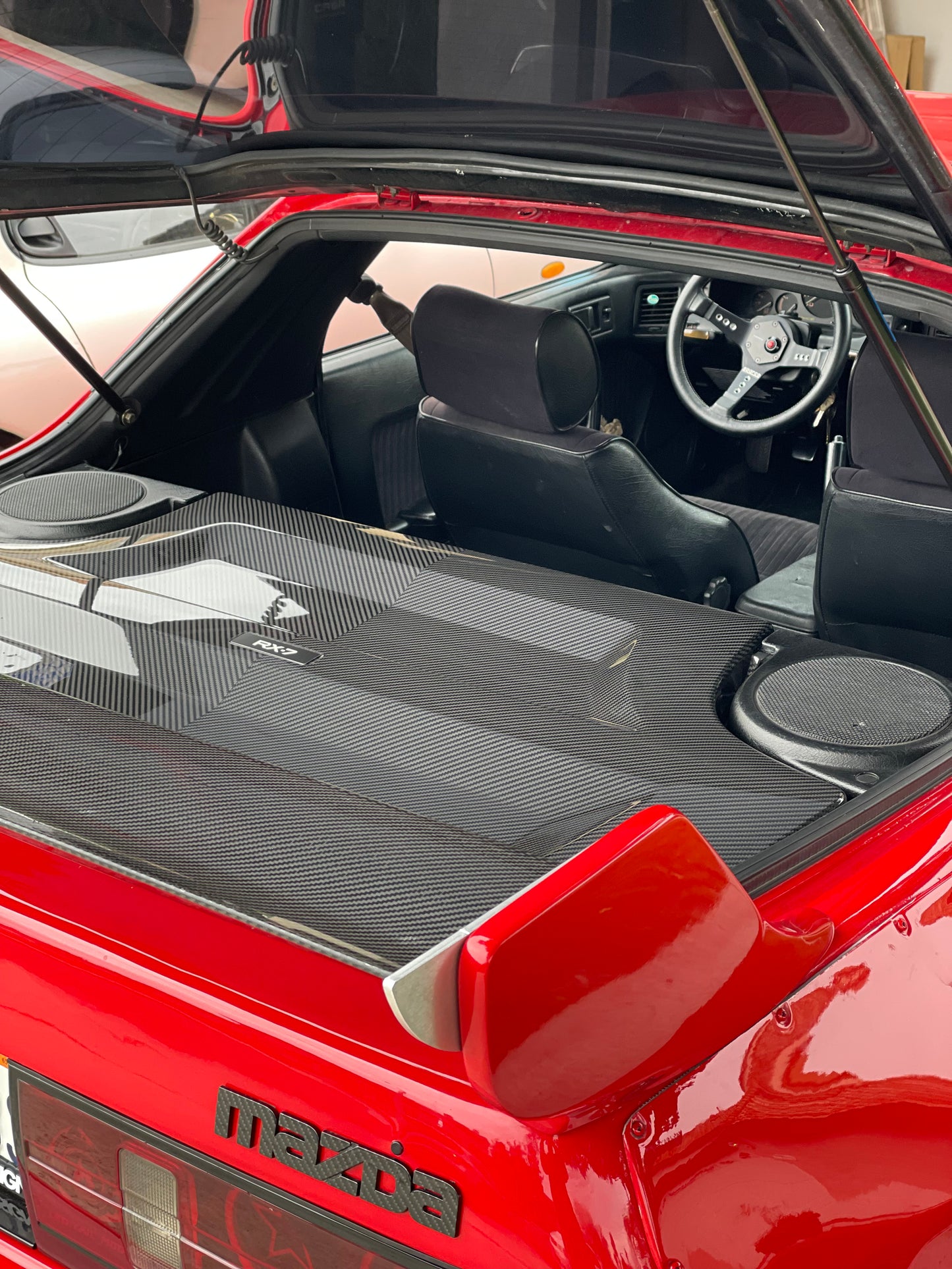 Rx7 fc protokraft carbon fiber cargo cover