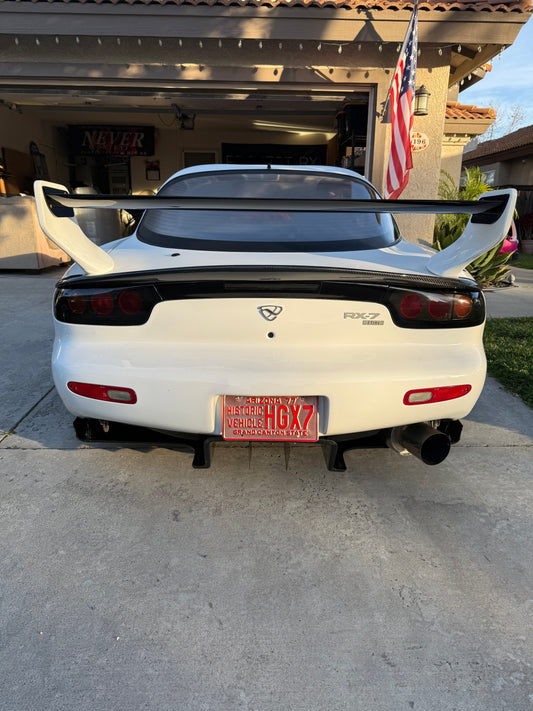 Rx7 Fd carbon fiber duckbill spoiler