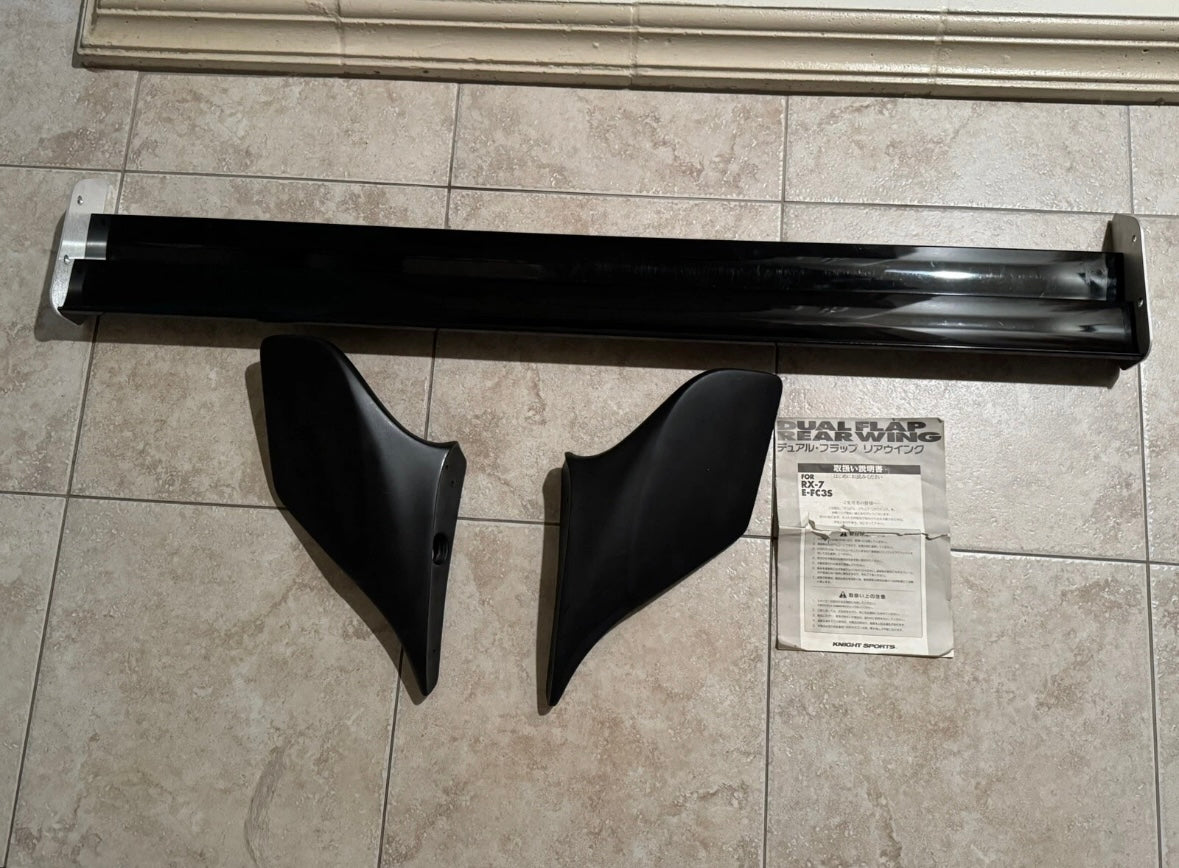 Original Knightsports dual blade spoiler