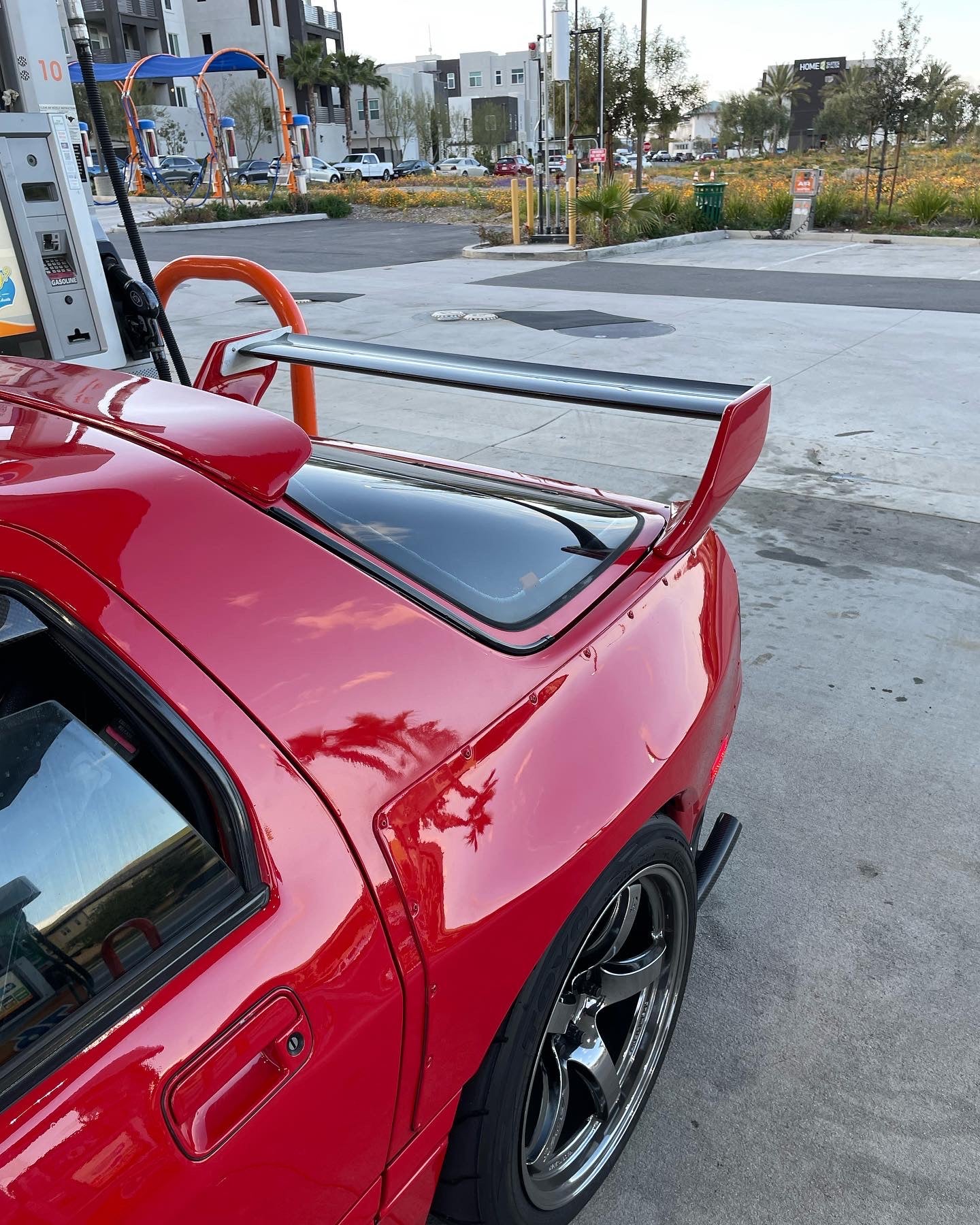 Rx7 Fc Kstyle Single CF blade spoiler