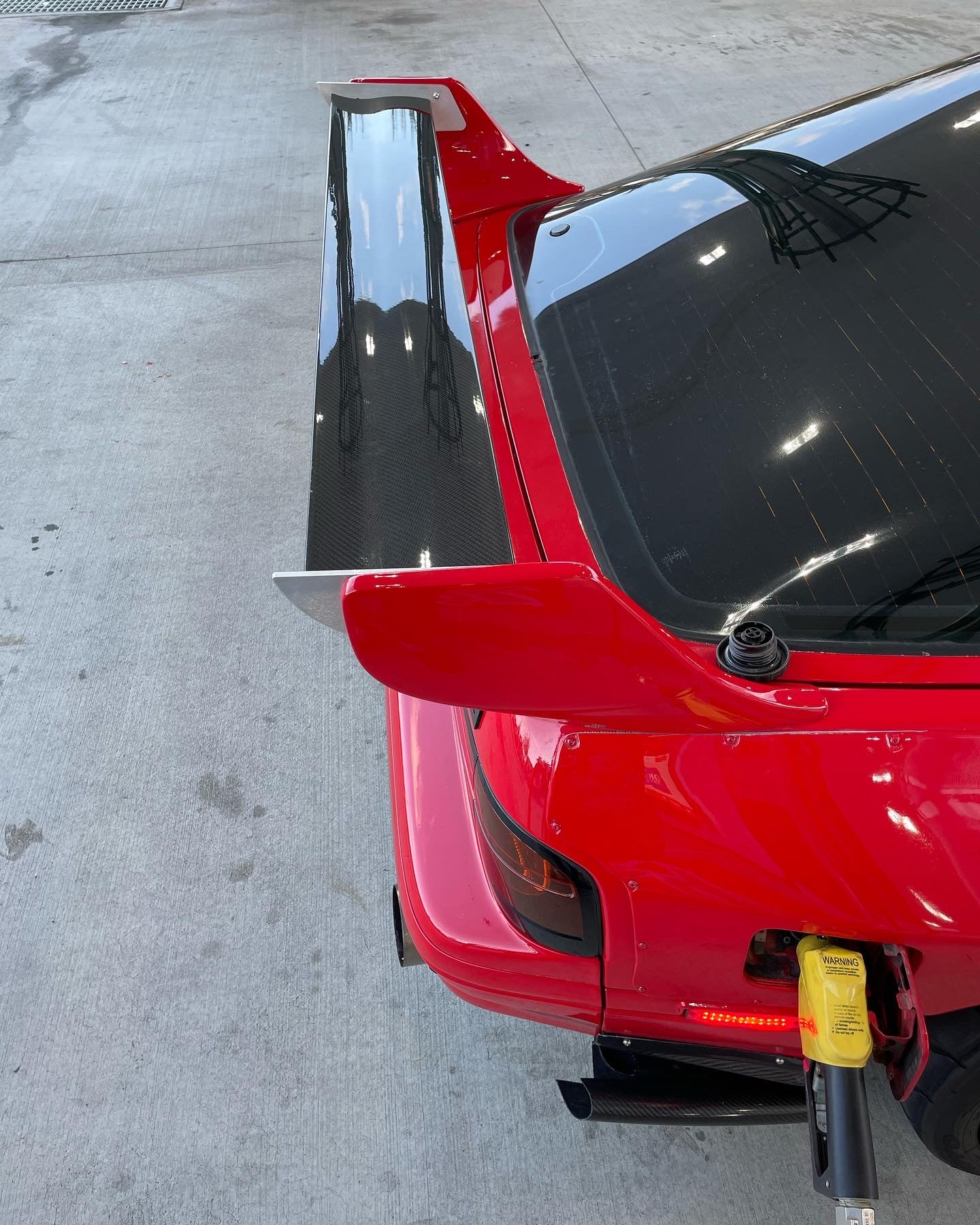 Rx7 Fc Kstyle Single CF blade spoiler