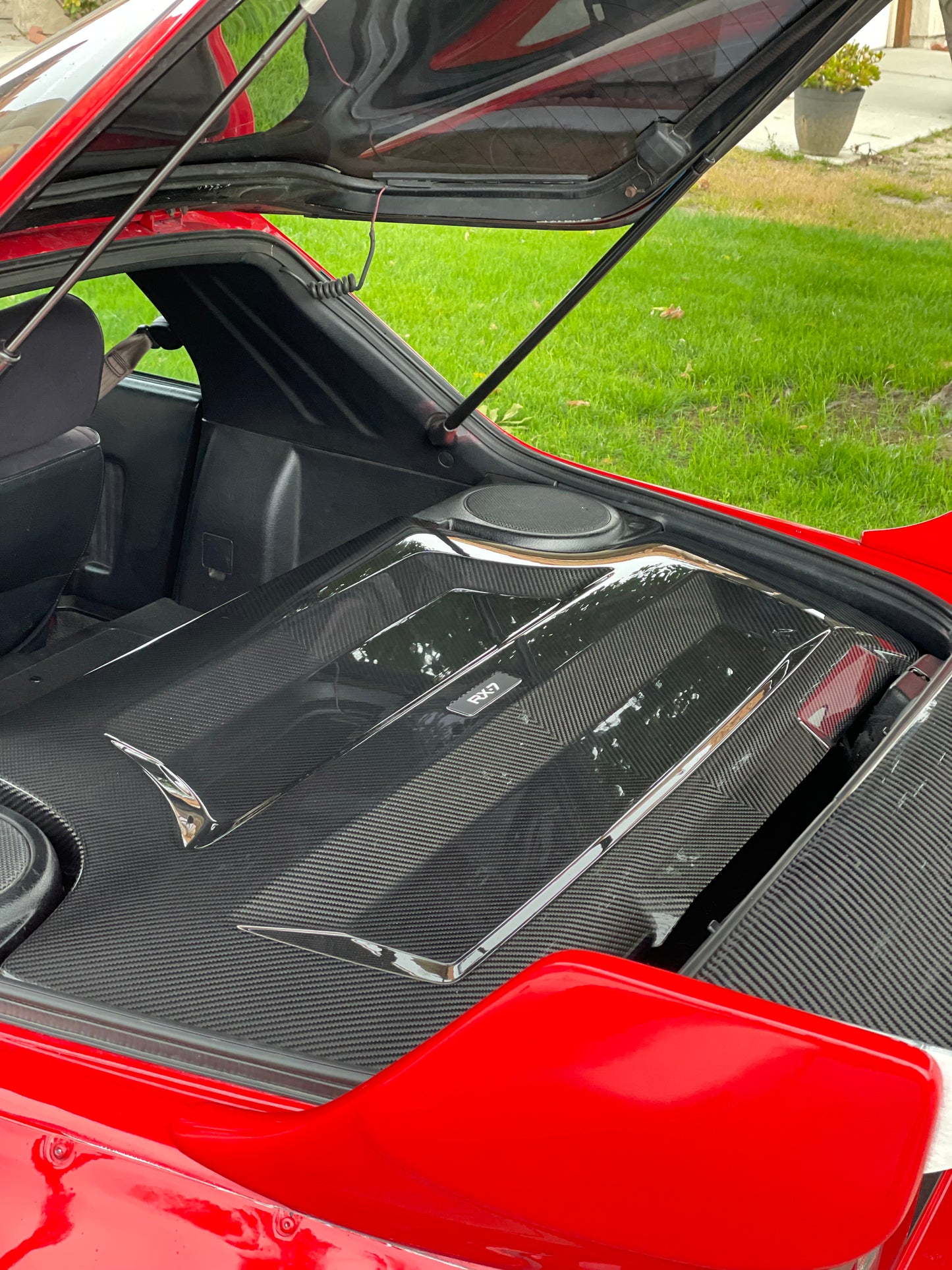 Rx7 fc protokraft carbon fiber cargo cover