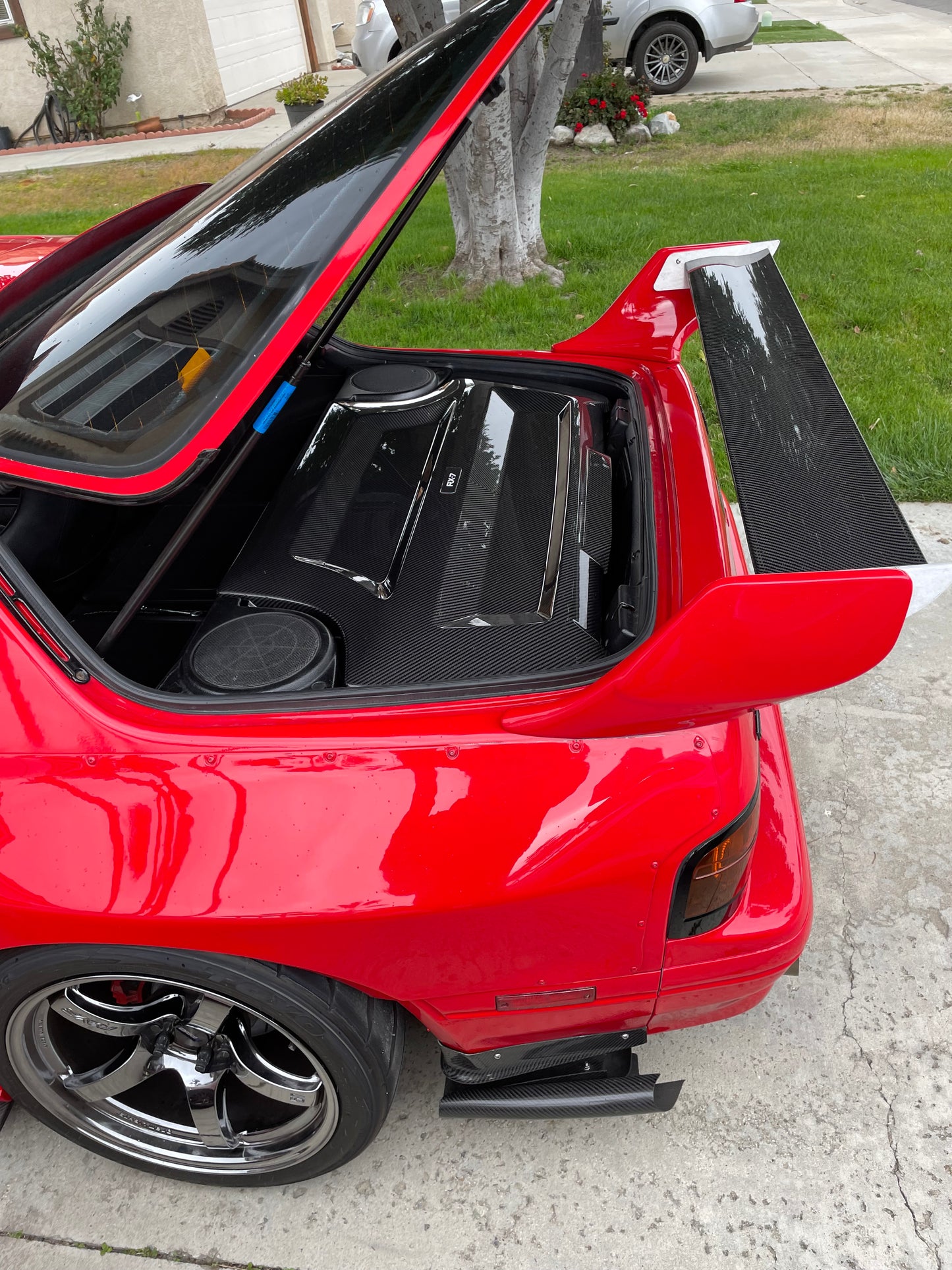 Rx7 fc protokraft carbon fiber cargo cover
