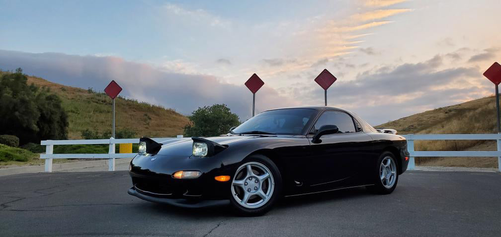 Rx7 Fd carbon fiber side steps