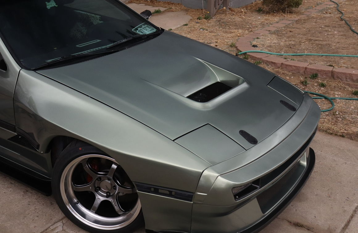 RX7 FC Drop Vent Hood Fiberglass – Project.Rx RX7 FC Drop Vent Hood Fiberglass – Project.Rx