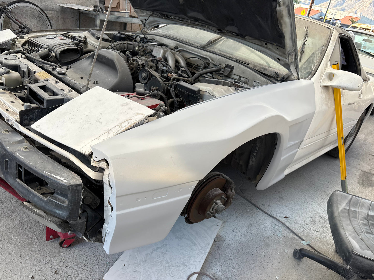 Rx7 Fc Panspeed style vented fenders