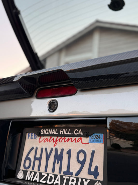 Rx7 fc CF duckbill wing