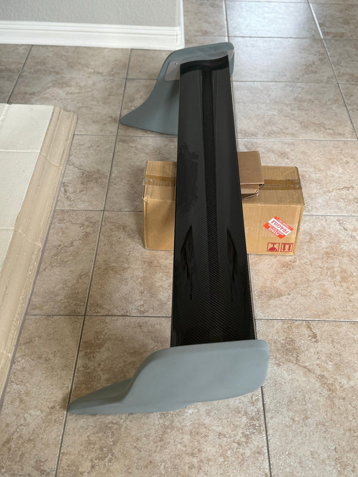 Rx7 FD KStyle single CF blade wing