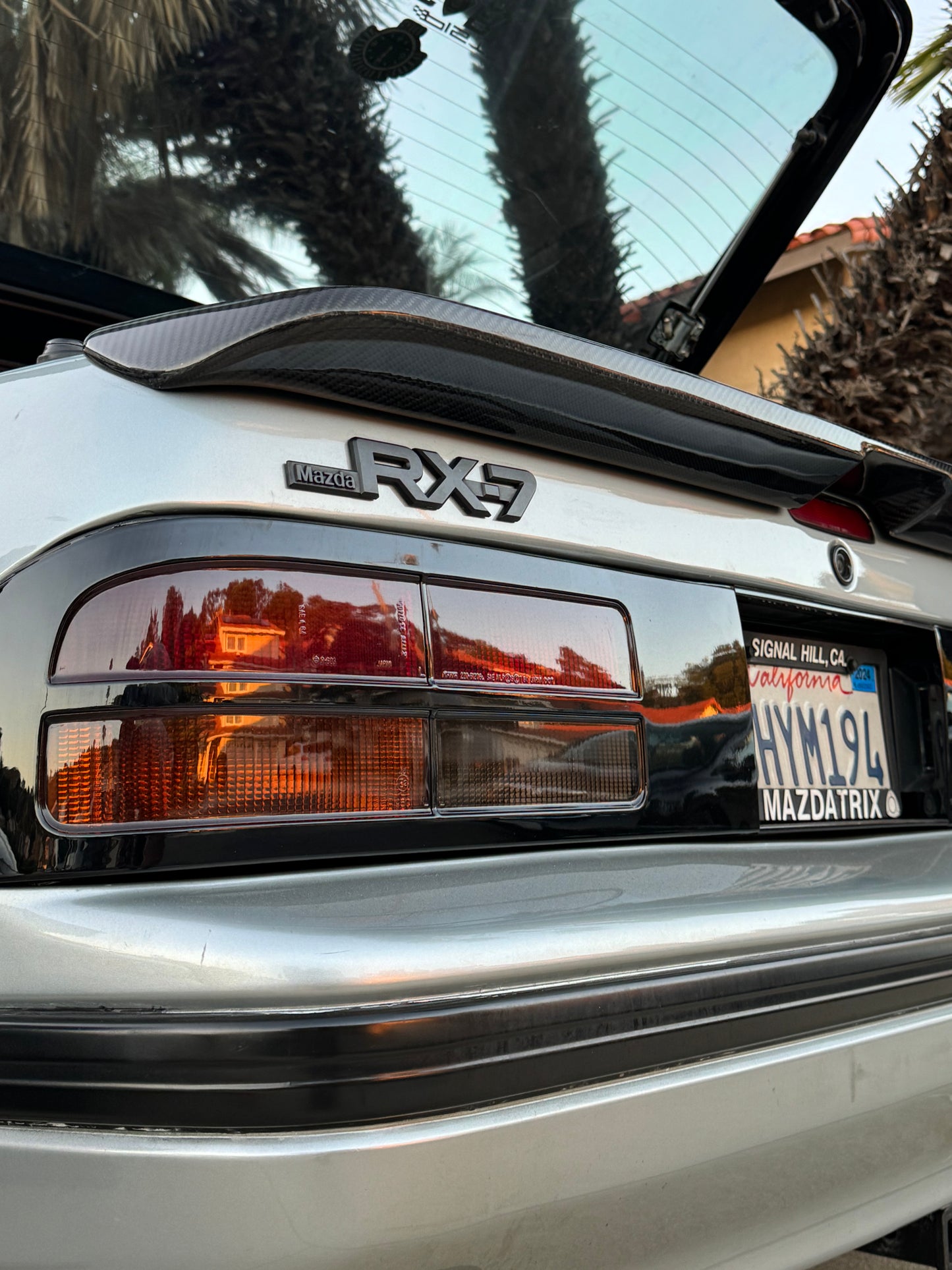 Rx7 fc CF duckbill wing