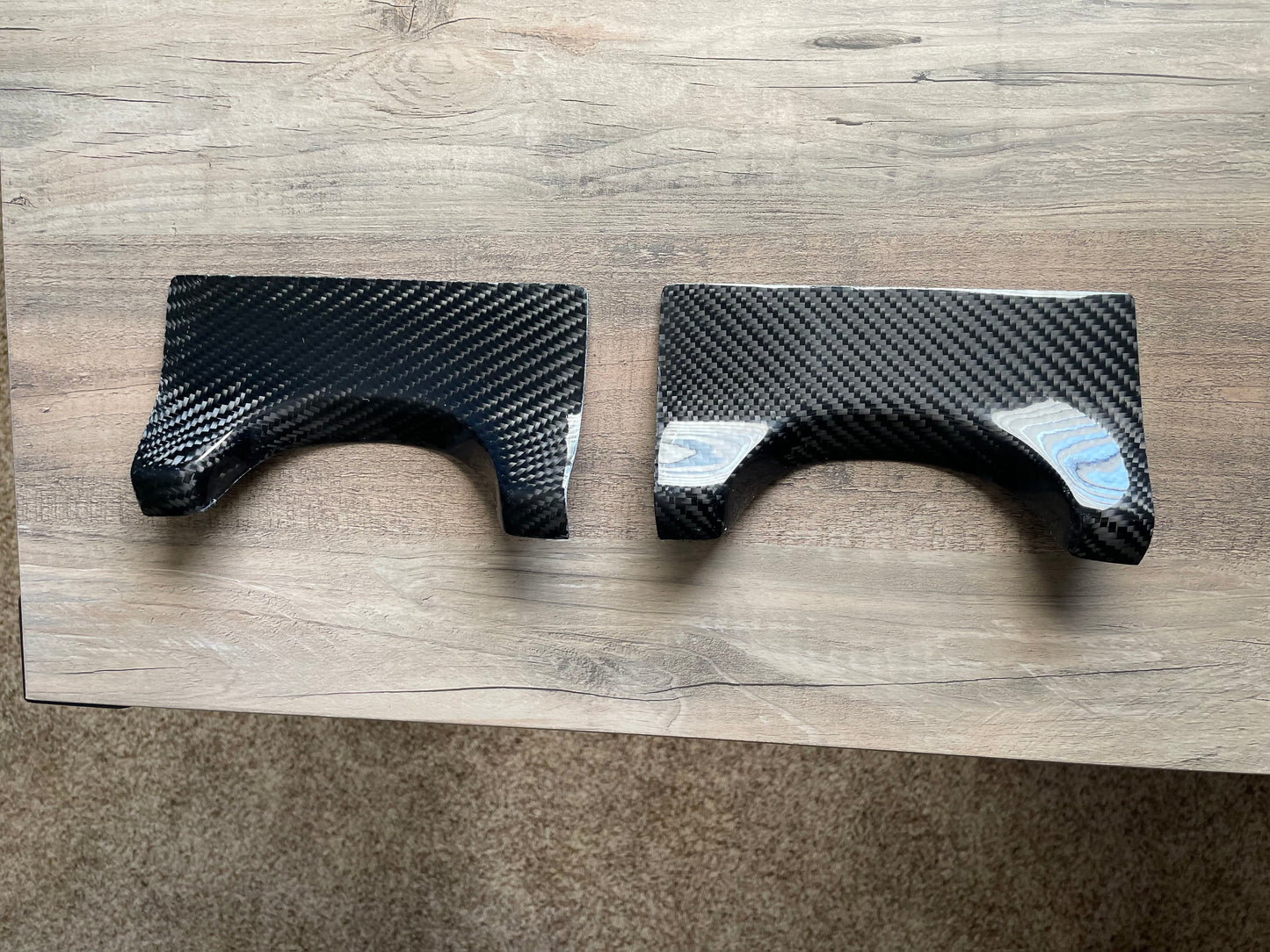Rx7 S4 Fc Carbon Fiber Exhaust Guards