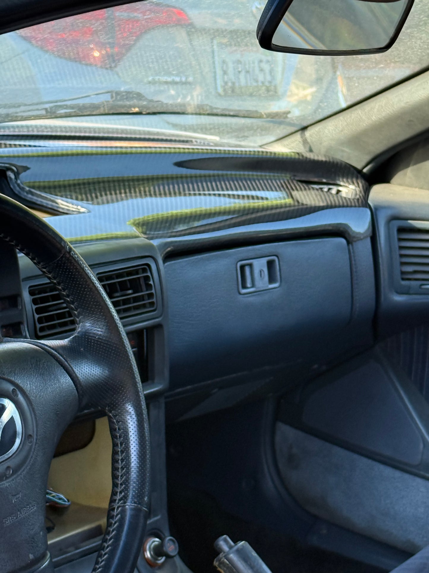 Rx7 fc Carbon Dash Cover