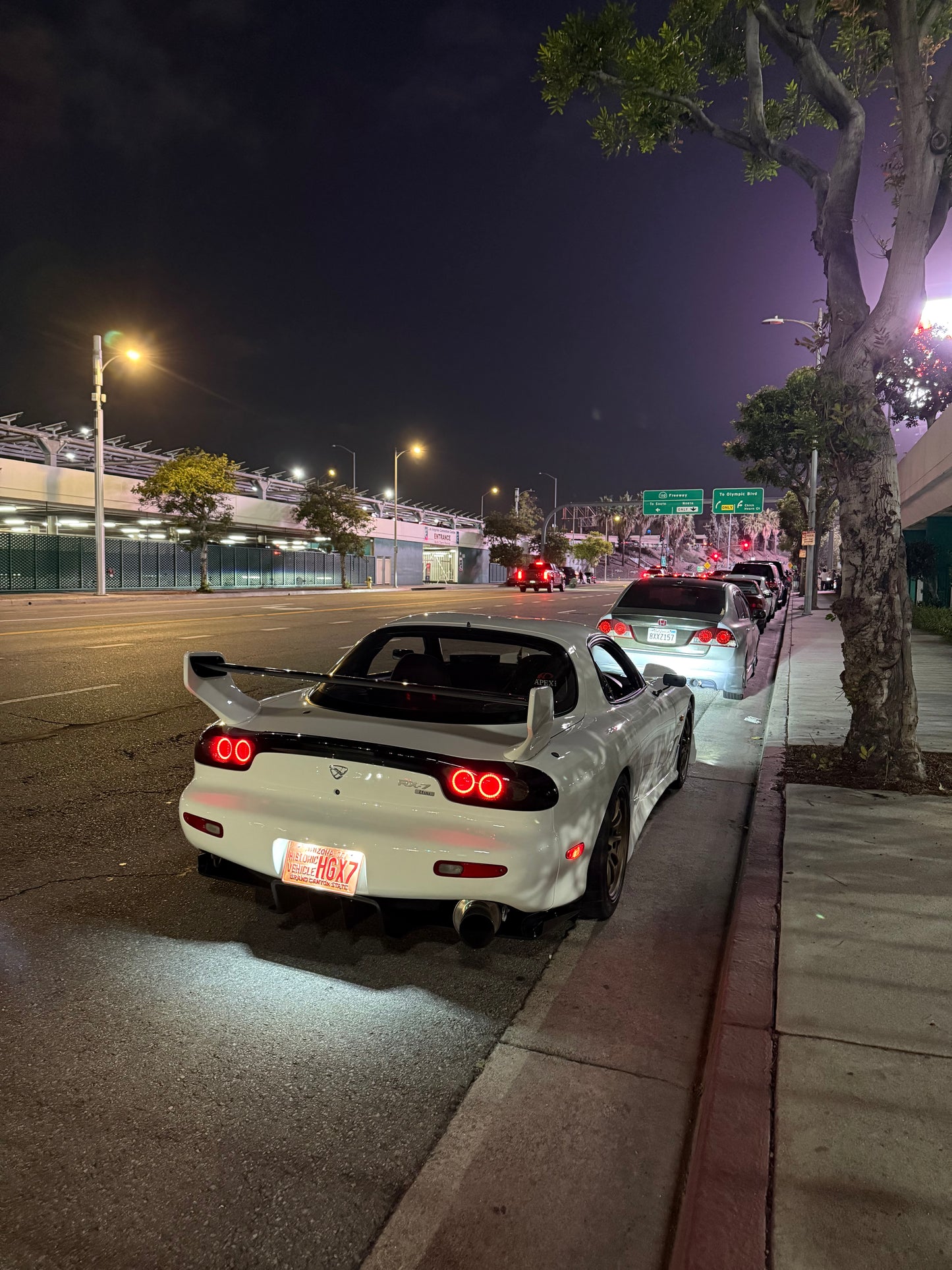 Rx7 FD 99 spec led converted tail lights