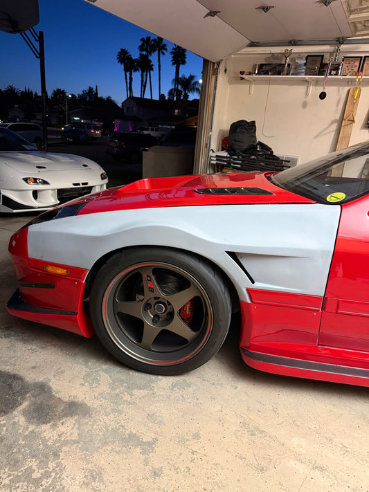 Rx7 Fc Vented Panspeed style fenders