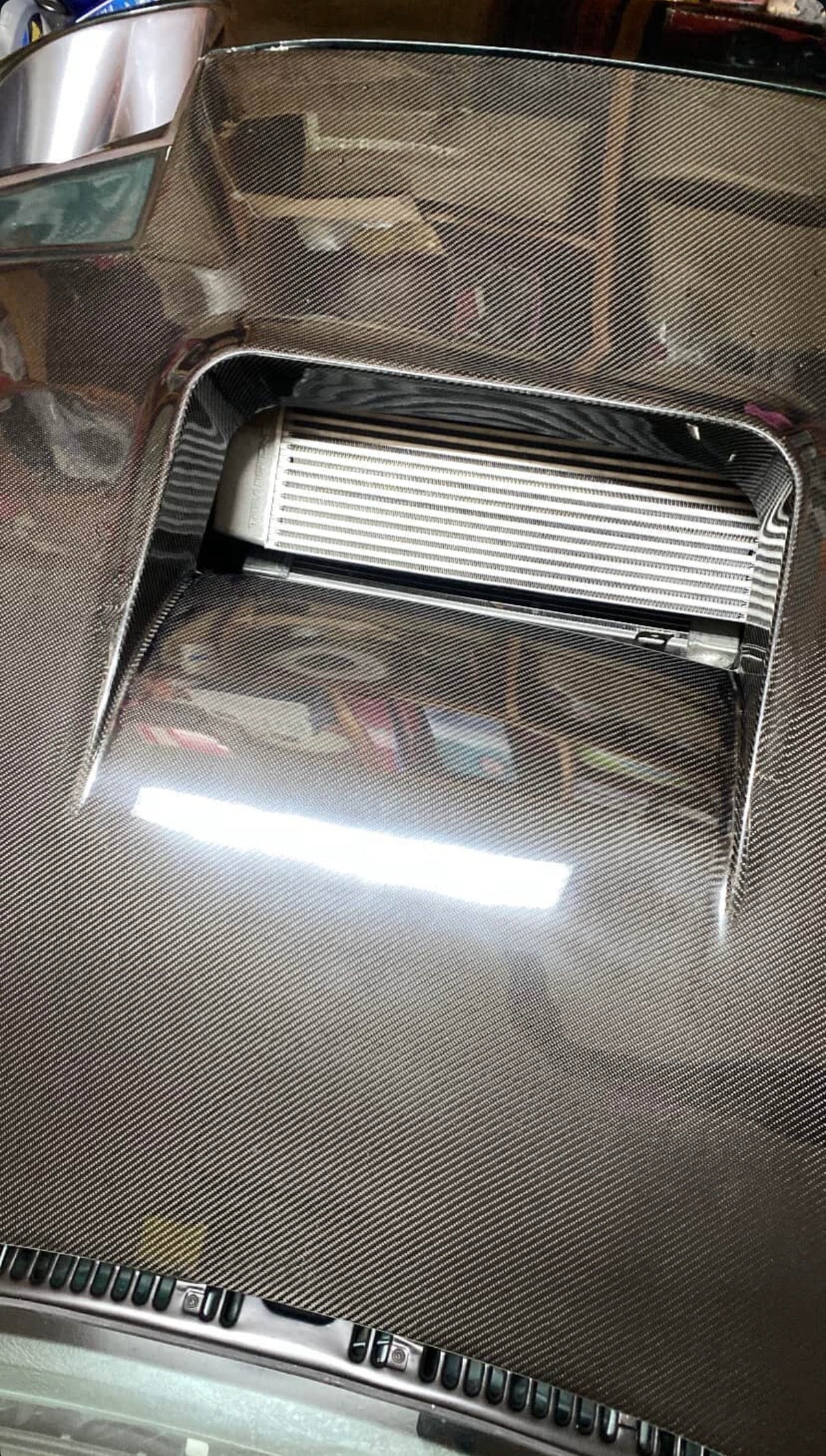 Rx7 Fc Carbon Fiber Drop Vent Hood