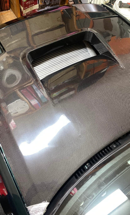 Rx7 Fc Carbon Fiber Drop Vent Hood