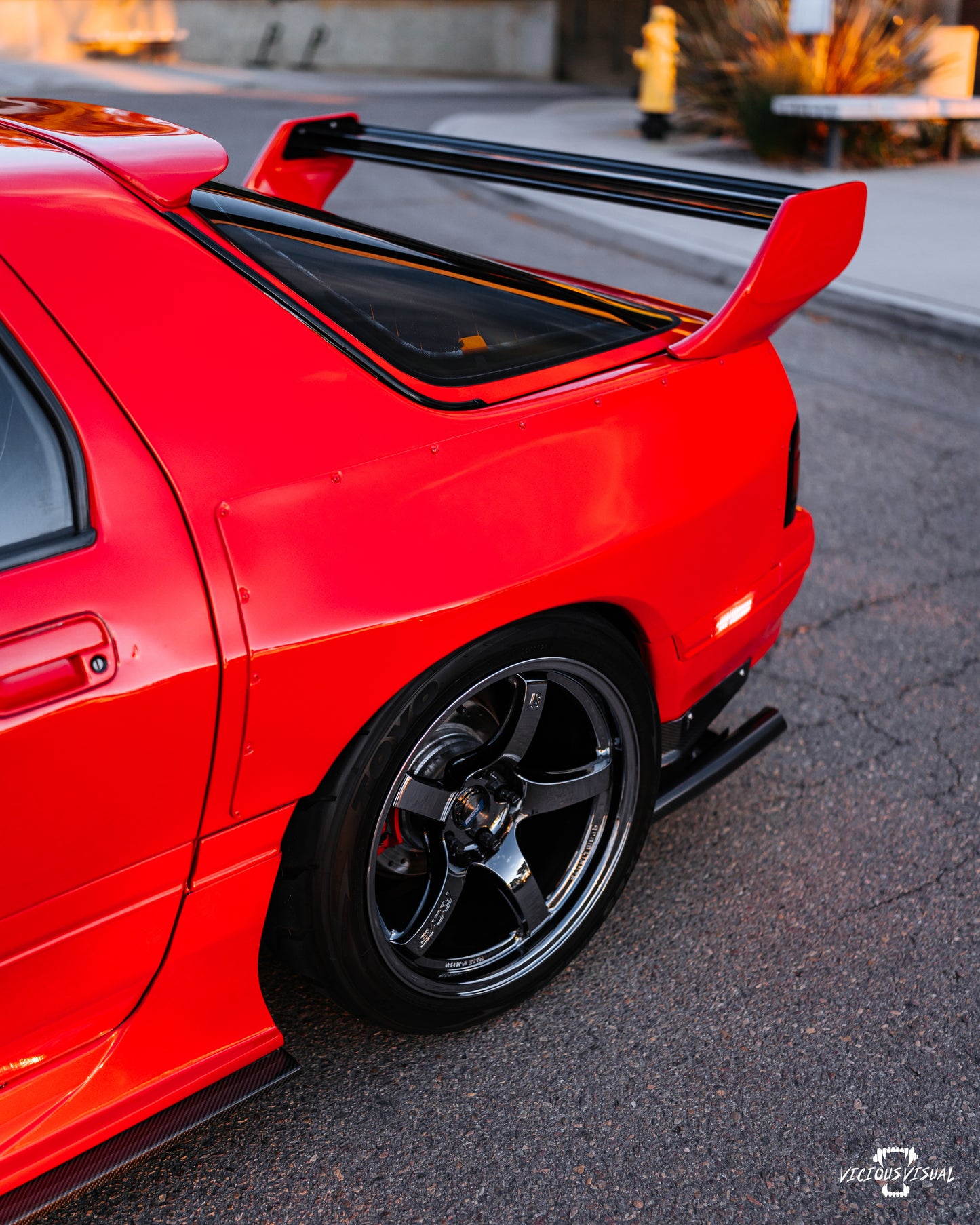 Rx7 Fc +30mm rear fenders