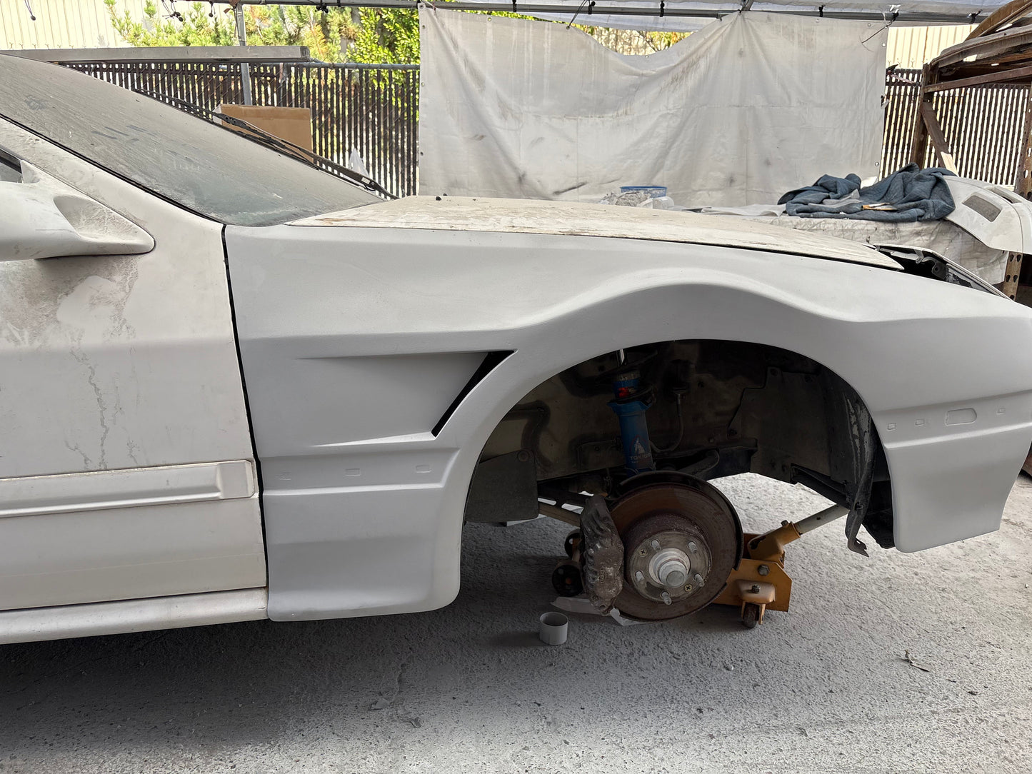 Rx7 Fc Vented Panspeed style fenders