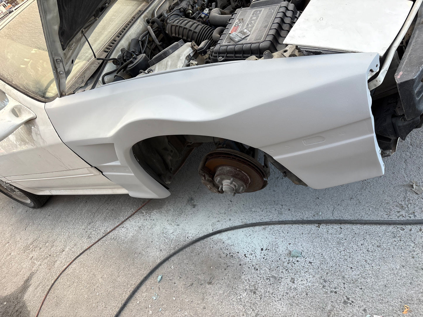 Rx7 Fc Vented Panspeed style fenders