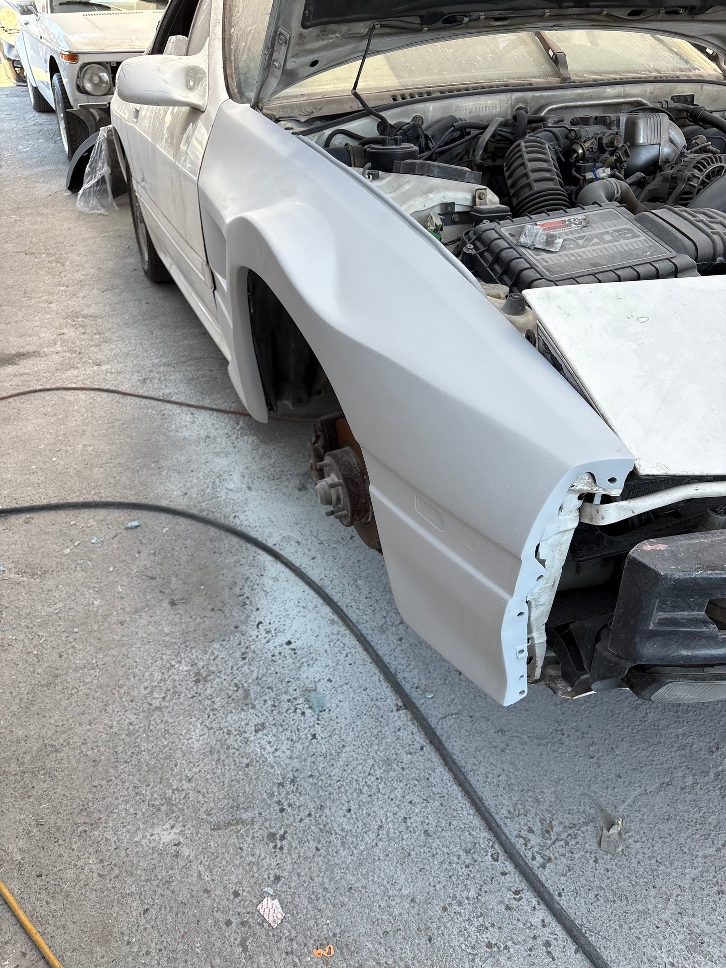 Rx7 Fc Vented Panspeed style fenders